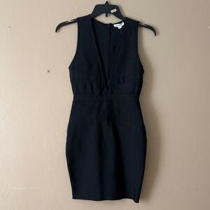 Y2k Black Bandage Dress Sleeveless Dress